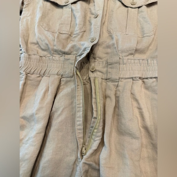 LicoRiceX Vintage Romper Khaki Women’s Size Small - Picture 4 of 8